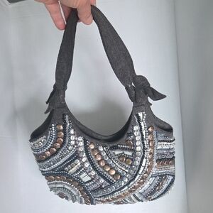 Stylish Elegant Beaded Women's Handbag